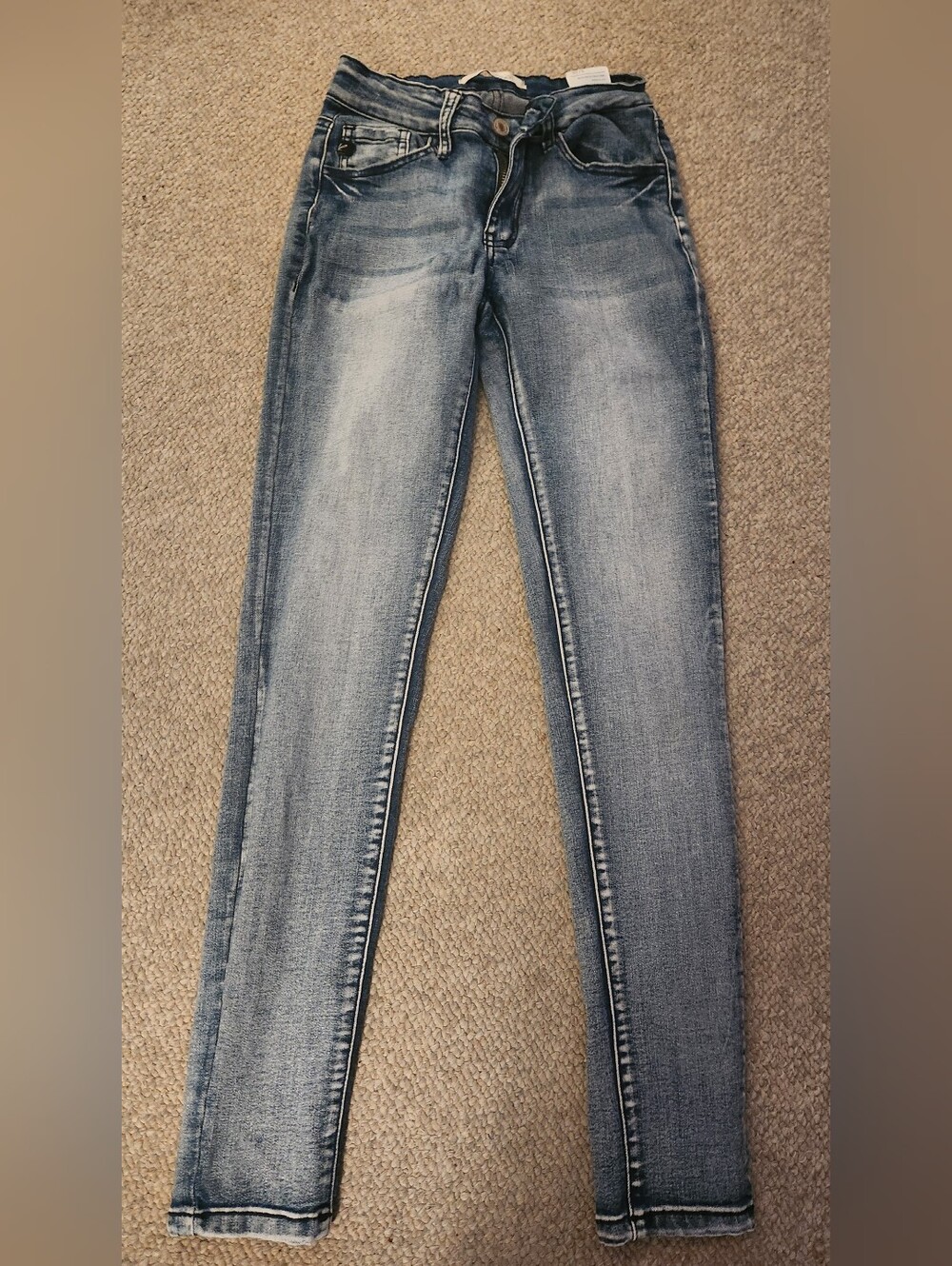 Girl's KanCan Light Blue Washed Jeans